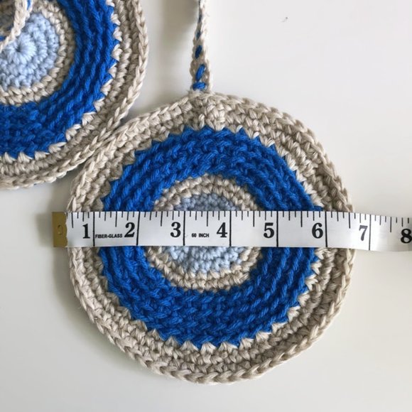 Crochet Pot Holders, Crochet Kitchen Decor, Handmade Kitchen Gifts - Picture 4 of 8